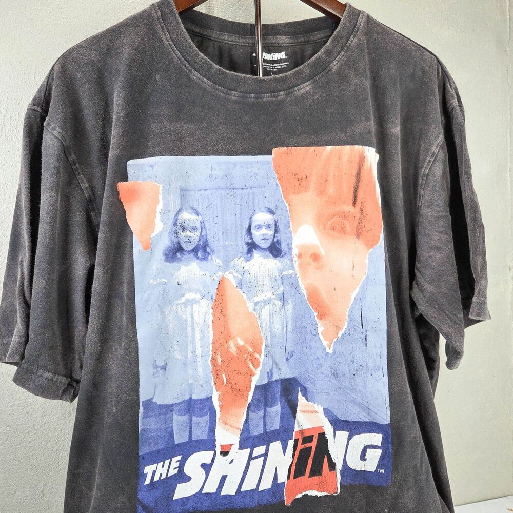 The Shining Grady Twins Torn Paper Horror T-Shirt Sz L
